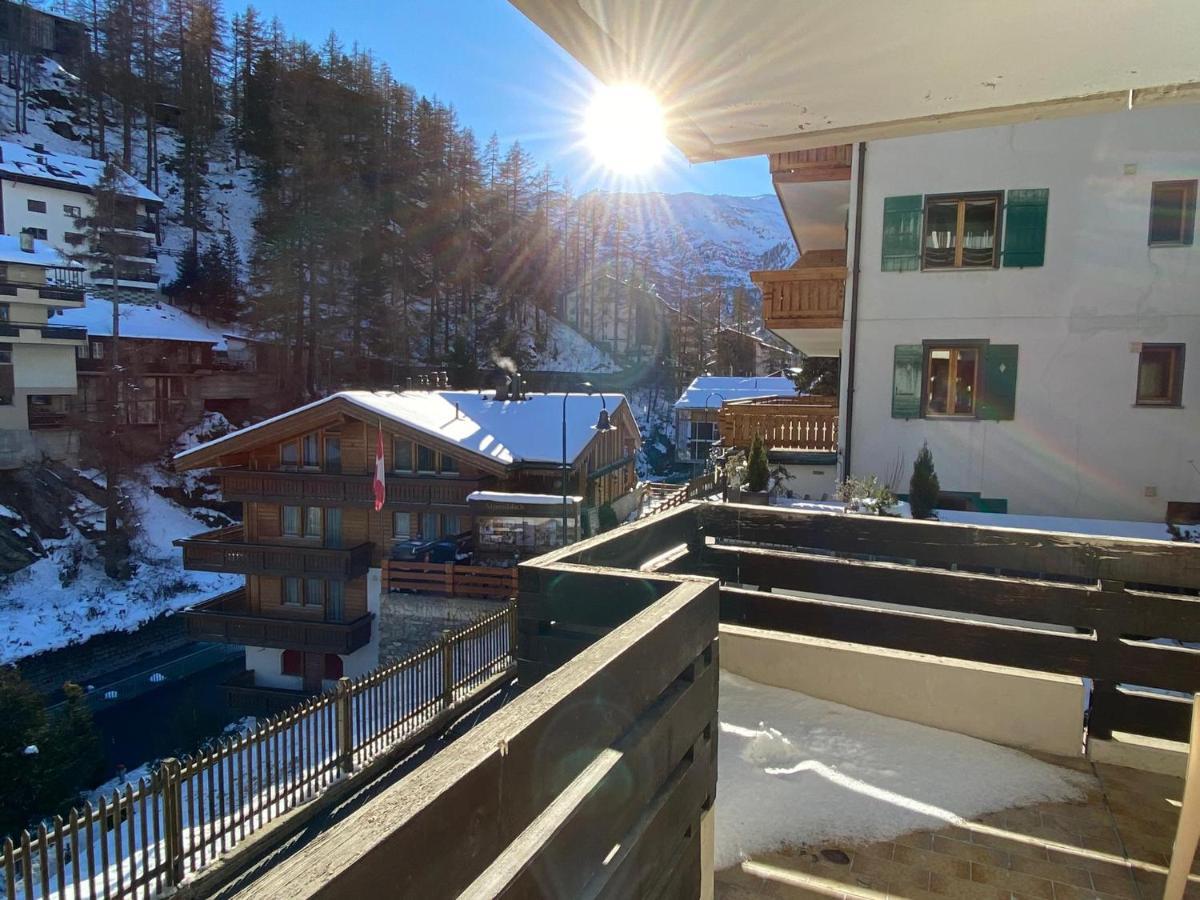 Ferienwohnung L'Attila - Big And Cozy Flat In The Center 7 Beds Zermatt Exterior foto