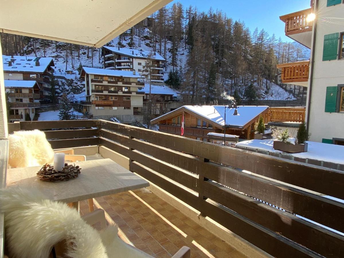 Ferienwohnung L'Attila - Big And Cozy Flat In The Center 7 Beds Zermatt Exterior foto