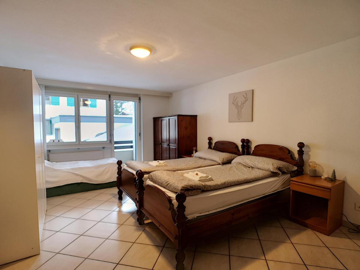 Ferienwohnung L'Attila - Big And Cozy Flat In The Center 7 Beds Zermatt Exterior foto