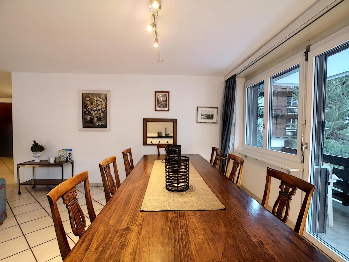 Ferienwohnung L'Attila - Big And Cozy Flat In The Center 7 Beds Zermatt Exterior foto